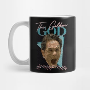 Golden God Retro Mug